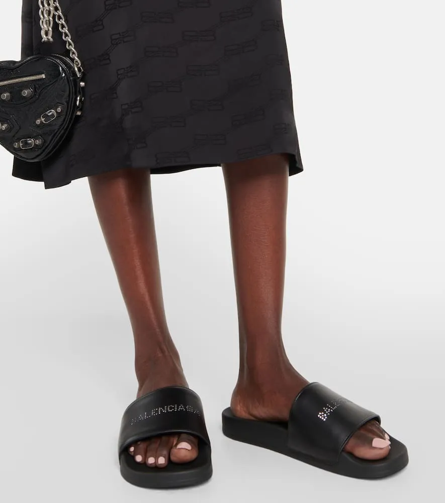 Balenciaga Logo slides