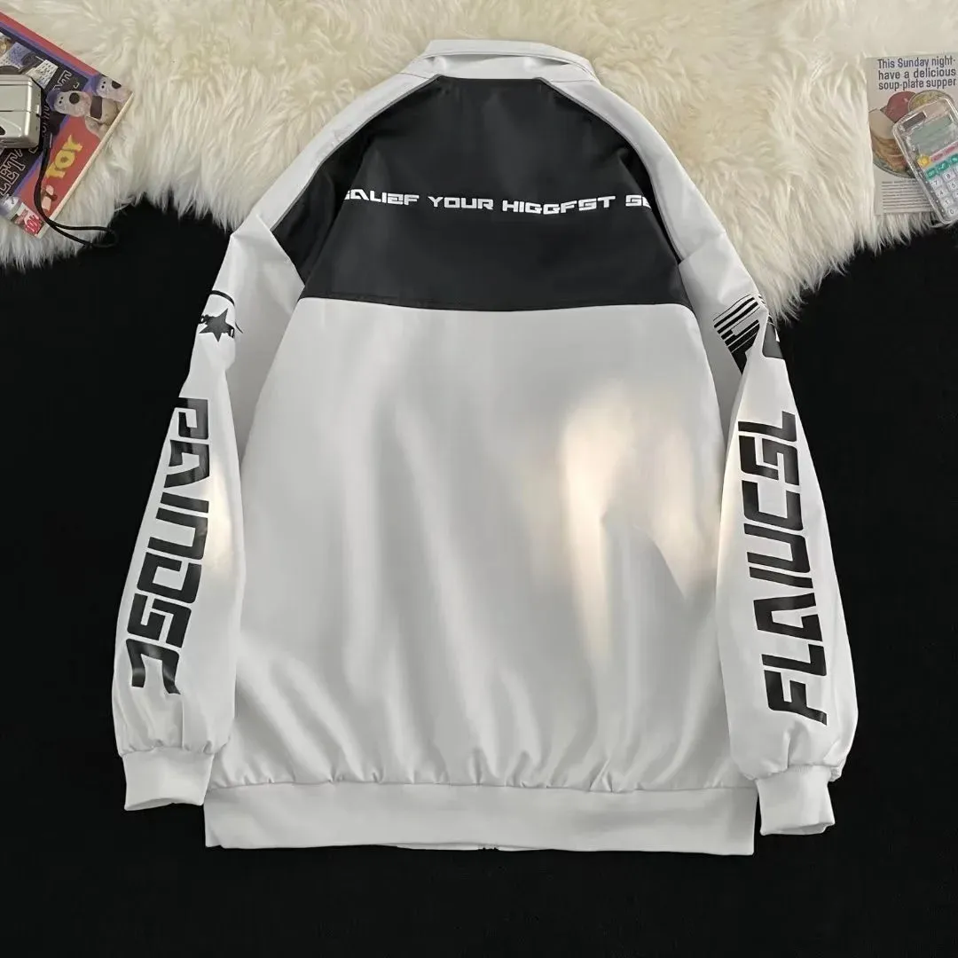 Baseball Bomber jacket Autumn winter warm clothing leather jacket Outdoor motorcycle travel jacket trend