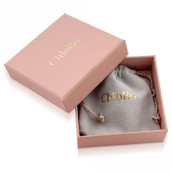 CHLOBO Sterling Silver Mini Cute Multi Star Anklet