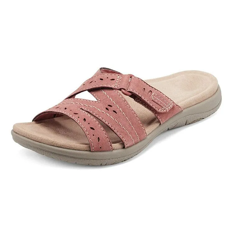 Cuzcare Orthopedic Sandals Women Beach Summer Adjustable Strap Soft Soles