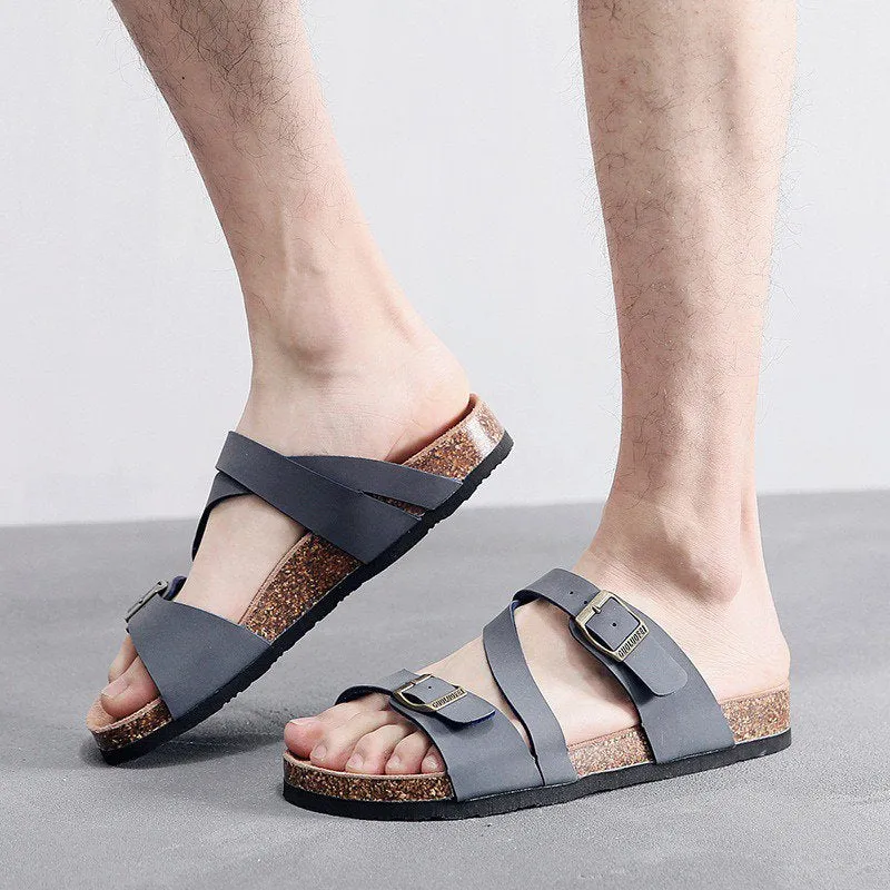 Cuzcare Orthopedic Wide Width Sandals For Men Casual Summer 2023