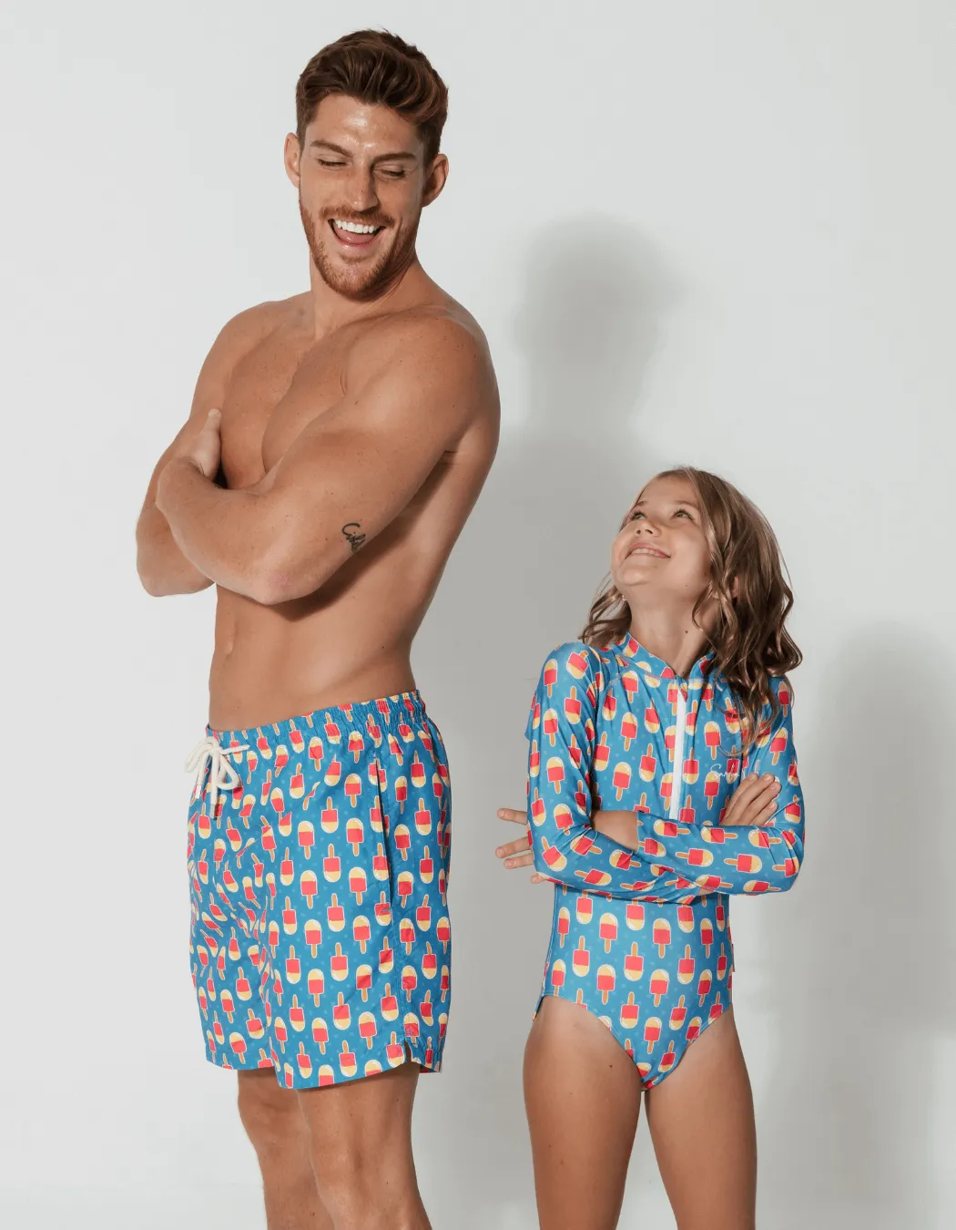 Ice Lolly Mens Swim Shorts