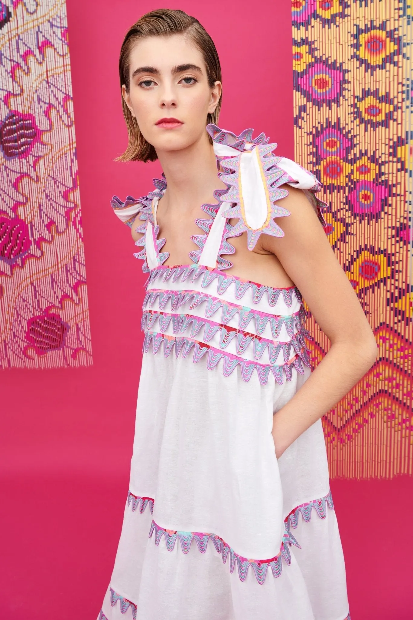 KELLY DRESS WHITE