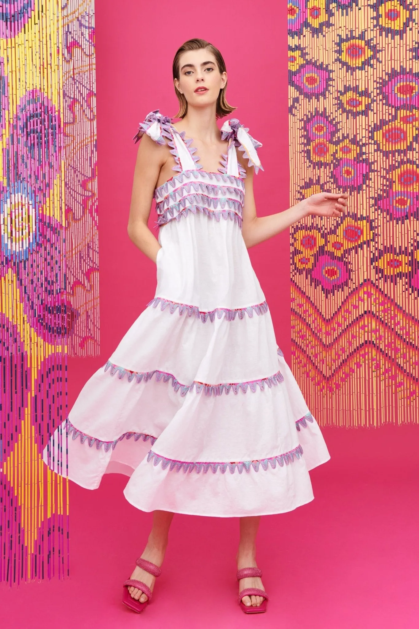 KELLY DRESS WHITE