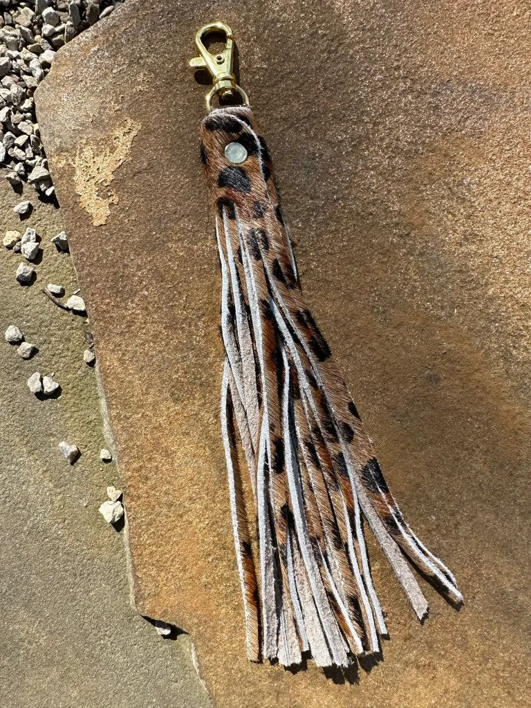 Laurel Cheetah Tassel