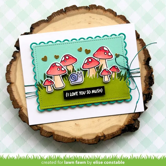 LAWN FAWN: Lacy Rectangle Stackables | Lawn Cuts Die