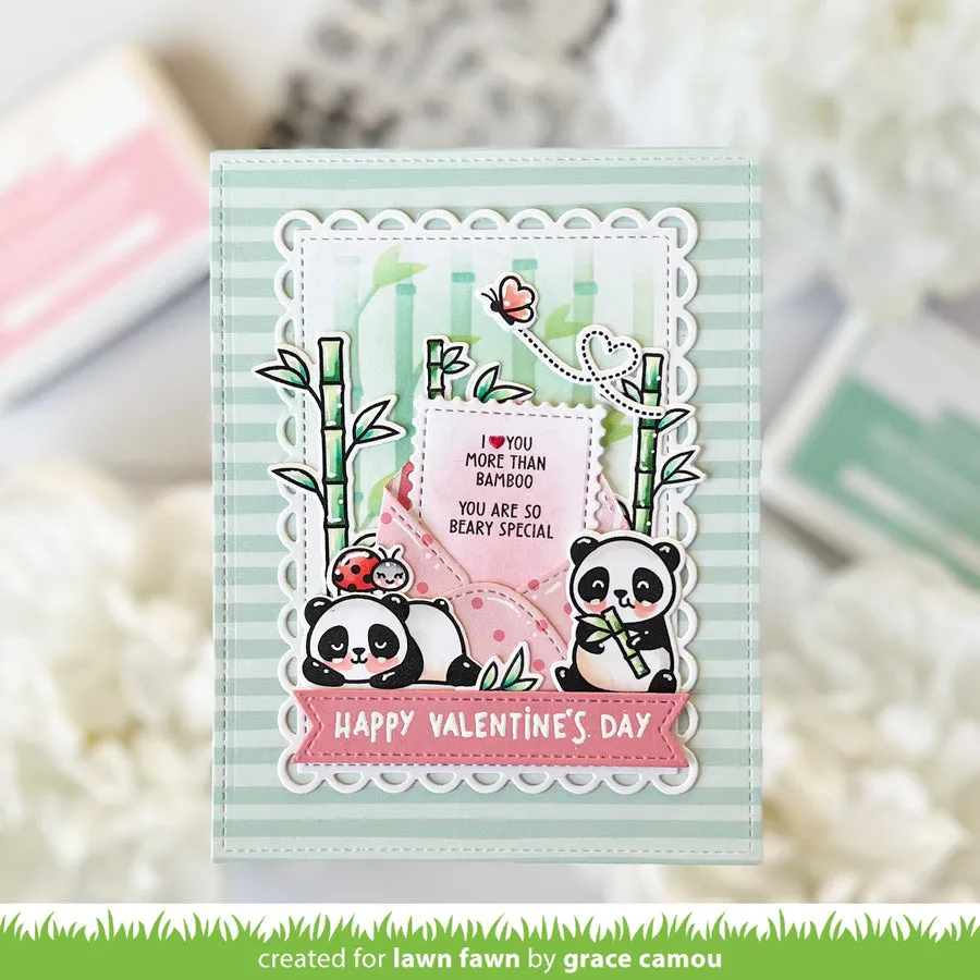 LAWN FAWN: Lacy Rectangle Stackables | Lawn Cuts Die