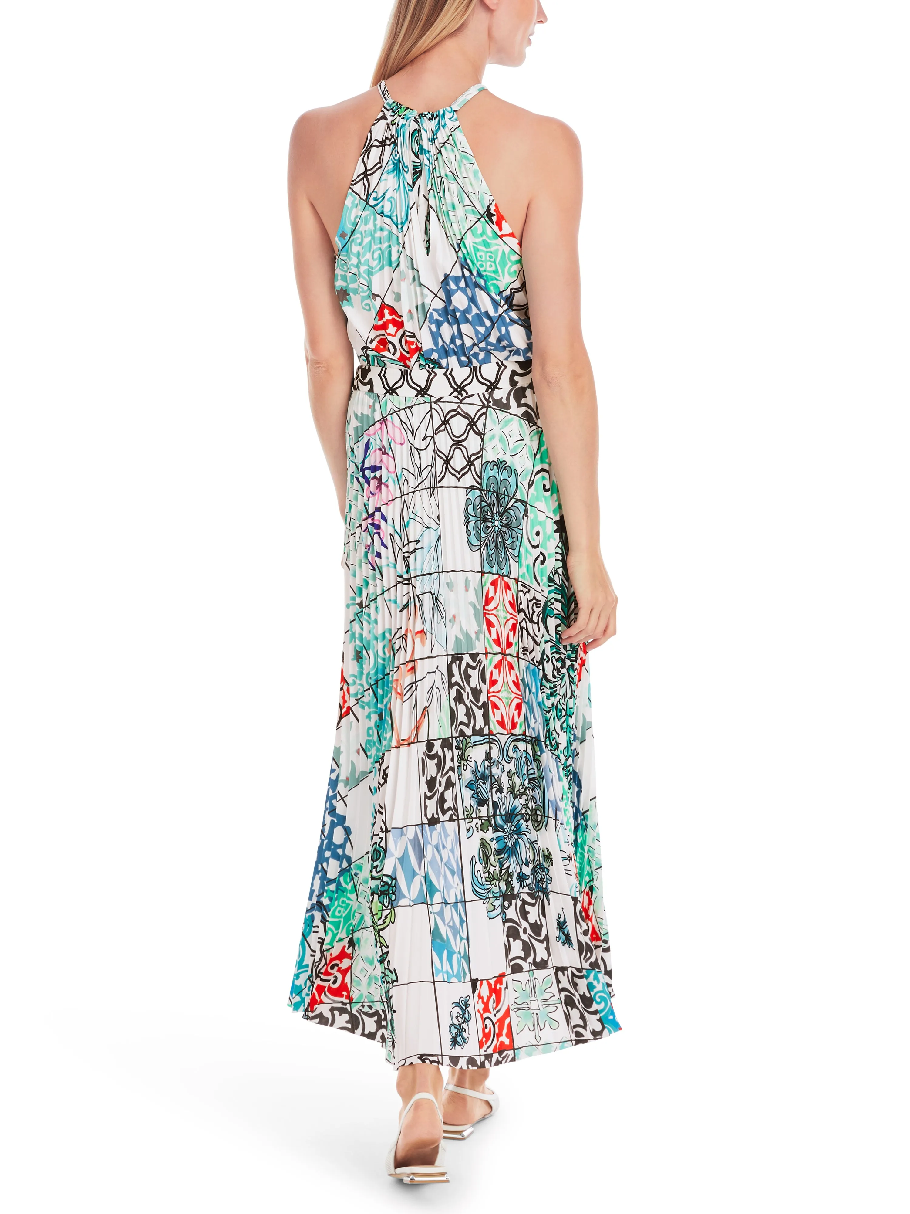 MARC CAIN Leaf Printed Skirt