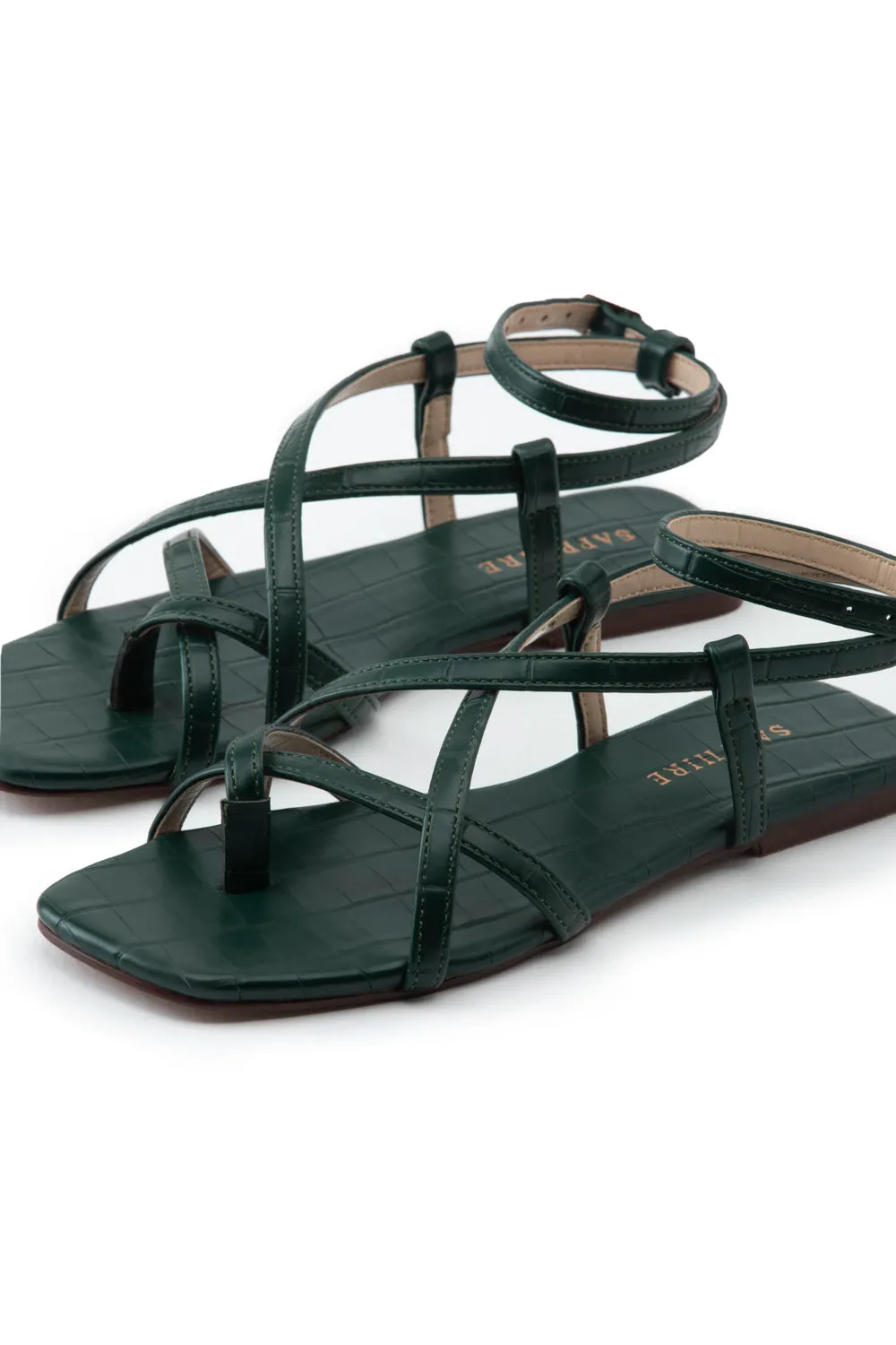 Teal Sandals