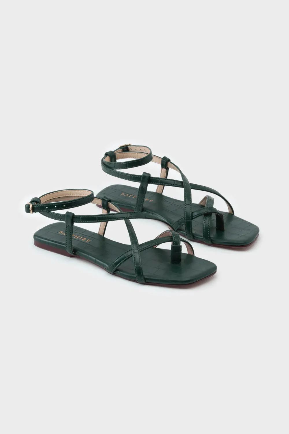 Teal Sandals