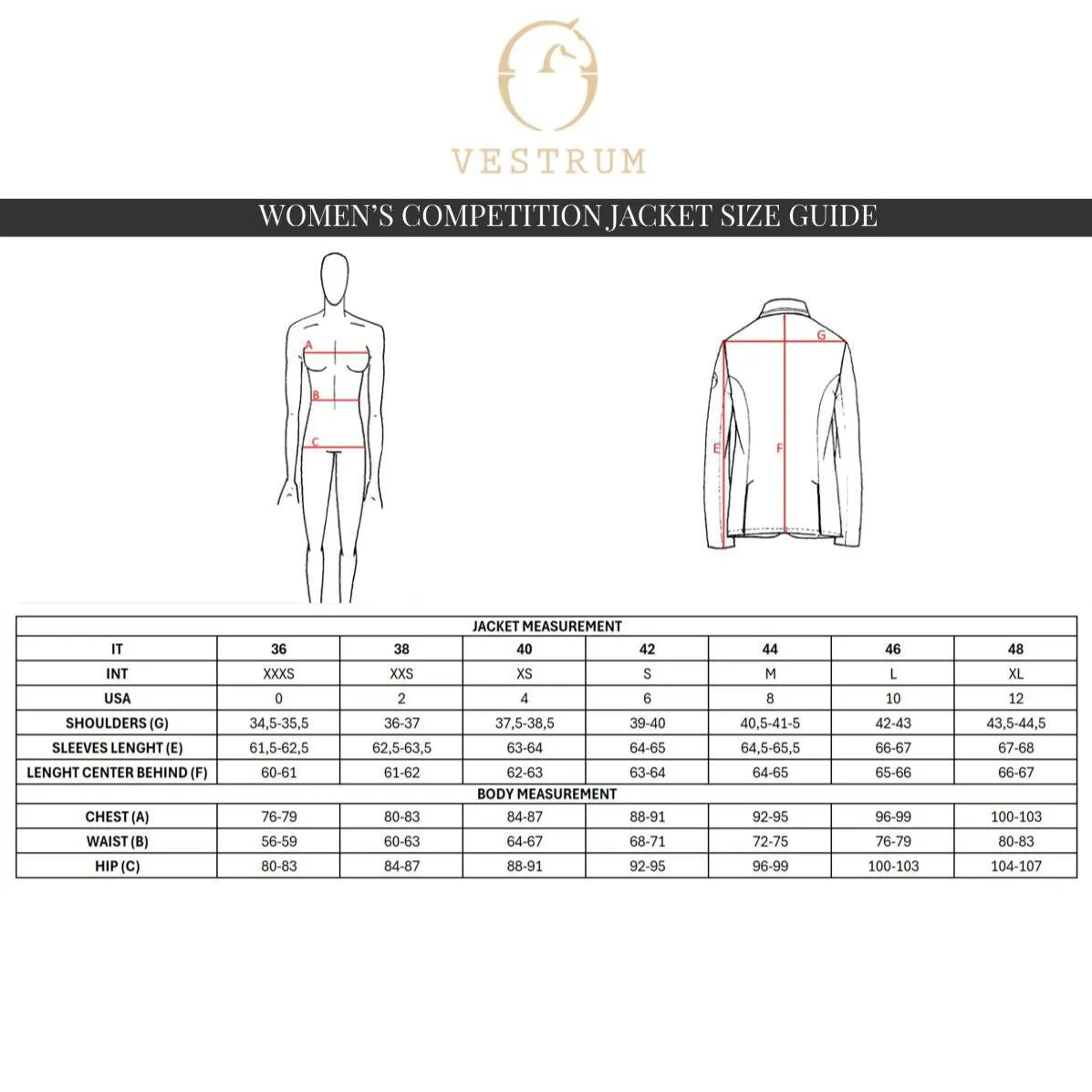 Vestrum Women's Canberra TK Competition Jacket